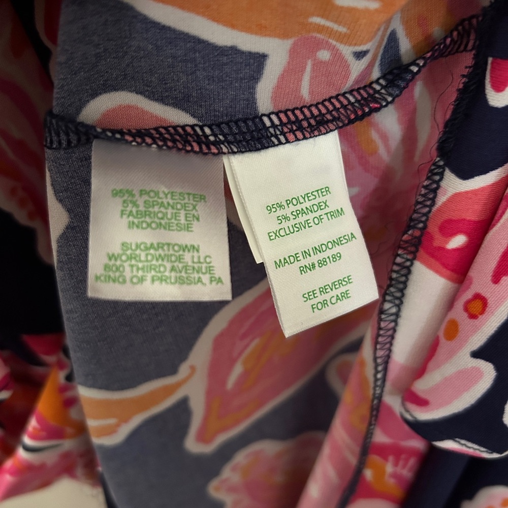 Lilly Pulitzer Lucia Via Sunny Engineer midi dress - Picture 6 of 6